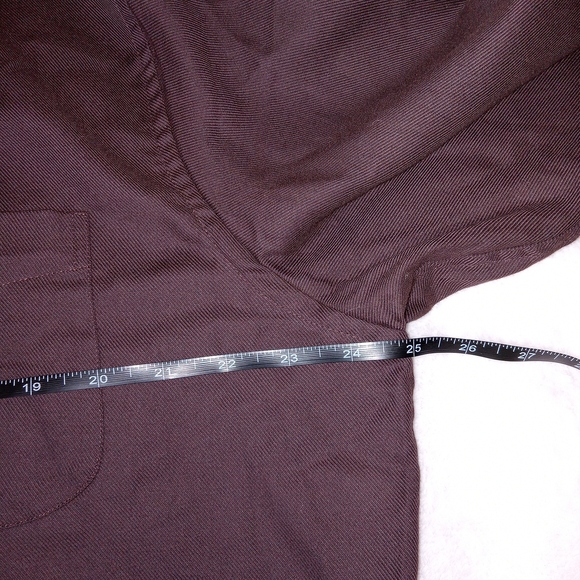 NWT J.Crew Cotton-cashmere Blend Shirt CC100 Dark Chocolate Size XL - Picture 7 of 12